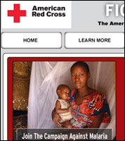 Design for American Red Cross initiative against malaria